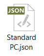 Tipo archivo JSON
